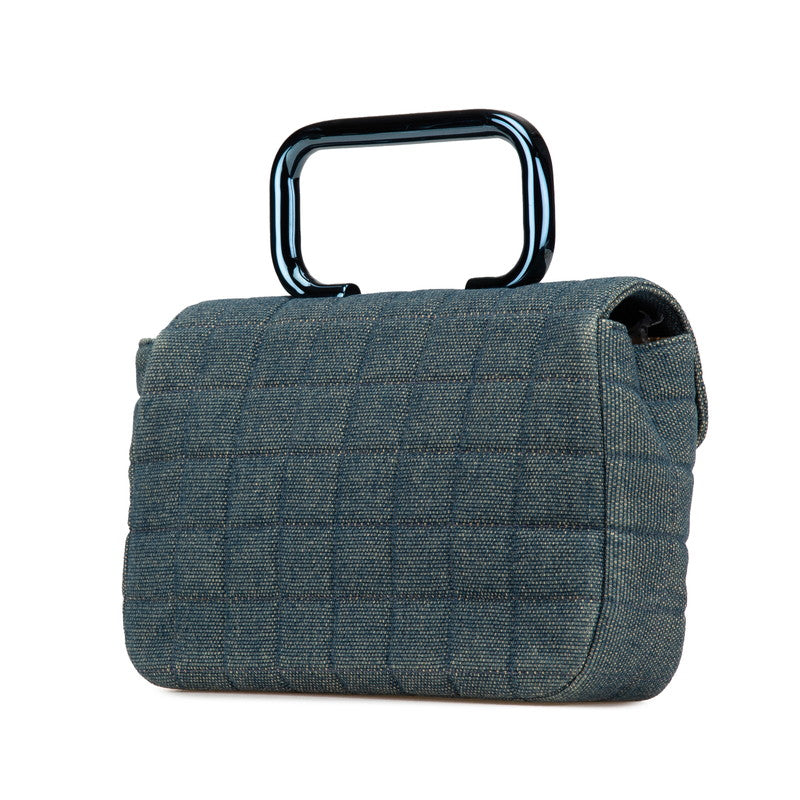 Chanel Choco Bar 2.55 Denim Handbag