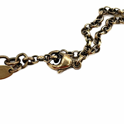 CHANEL VINTAGE NECKLACE HEART MOTIF CAMELLIA ACCESSORY 03P 90208979