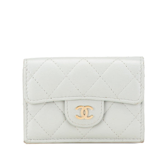 Chanel Classic Small Flap Wallet Lambskin Trifold Wallet