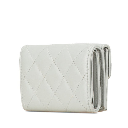Chanel Classic Small Flap Wallet Lambskin Trifold Wallet