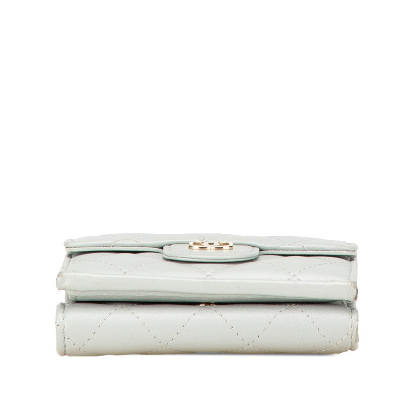 Chanel Classic Small Flap Wallet Lambskin Trifold Wallet
