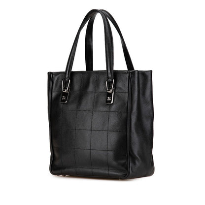 Chanel Choco Bar Caviar Skin Tote Bag