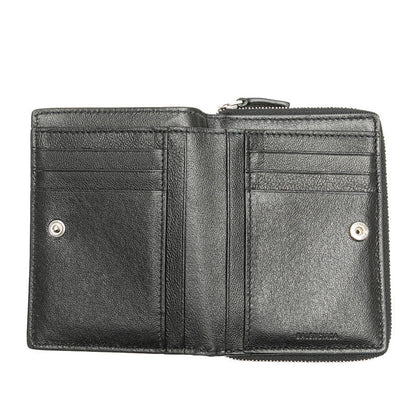Balenciaga Logo Leather Bifold Wallet