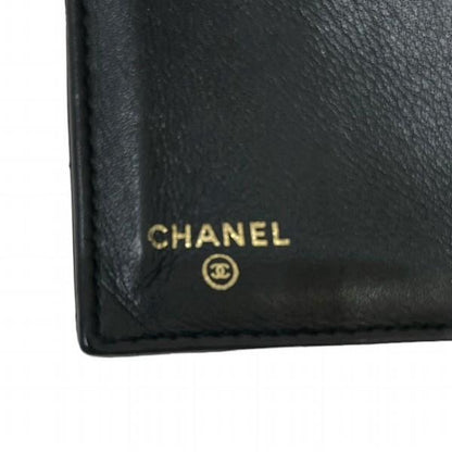 Chanel CC Matelasse Boy Flap Wallet  Leather Short Wallet in Good condition