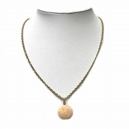 Chanel Triple CC Pendant Chain Necklace Metal Necklace in Excellent condition
