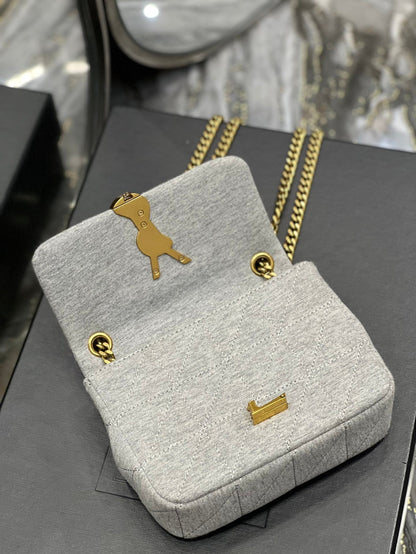 Yves Saint Laurent Jamie Mini Chain Bag Grey