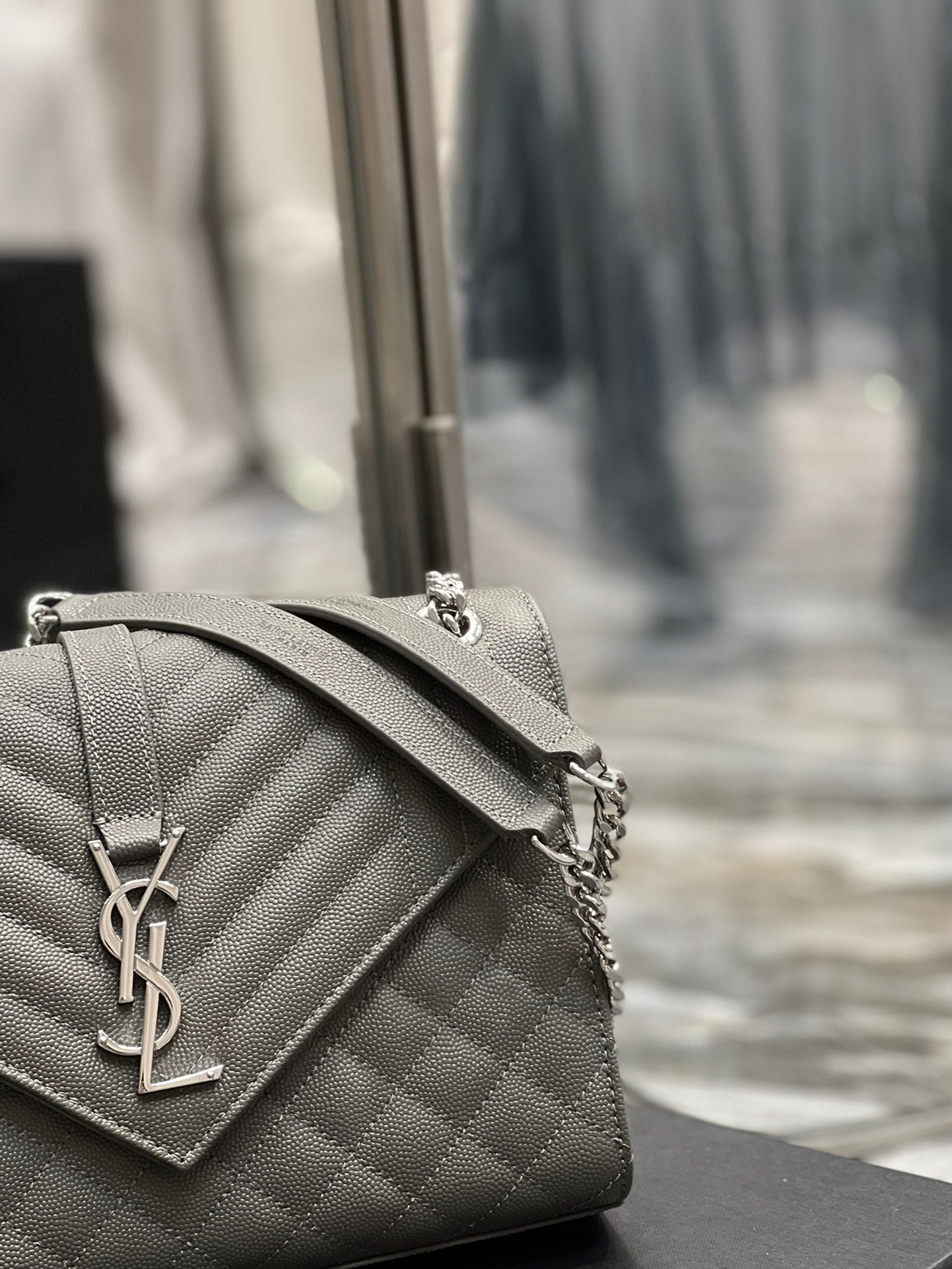 Yves Saint Laurent Envelope Medium Chain Bag