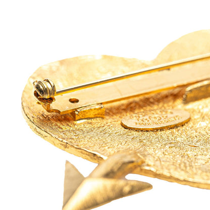 Chanel Coco Mark Arrow Heart Brooch