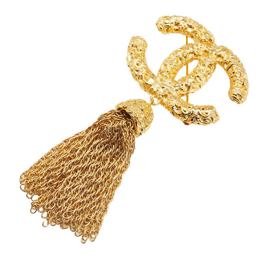 Chanel Coco Mark Tassel Brooch