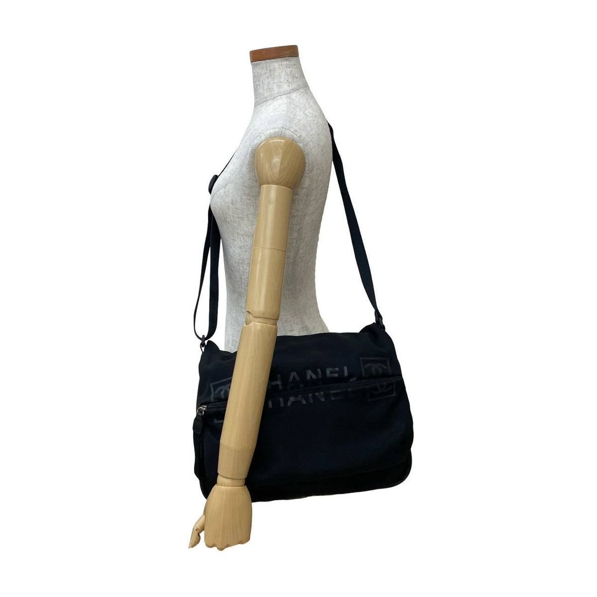 Chanel Nylon Rubber Shoulder Bag