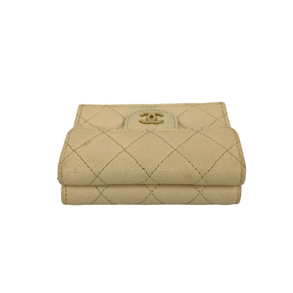Chanel Matelassé Caviar Skin Wallet