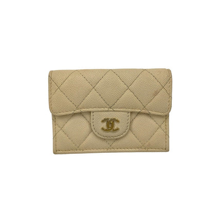 Chanel Matelassé Caviar Skin Wallet
