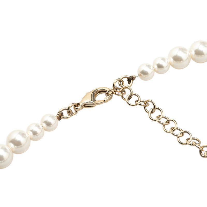 Chanel Coco Mark Logo Necklace