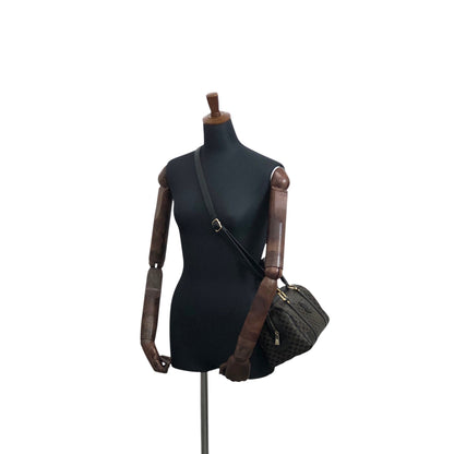 CELINE  Two-way Shoulder bag Boston bag Brown Vintage 5uamii