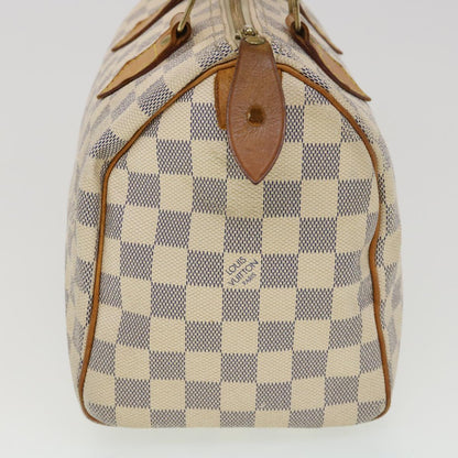 LOUIS VUITTON Damier Azur Speedy 25 Hand Bag N41534 LV yb064
