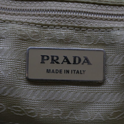 Prada Tote Bag Nylon Beige  yb174