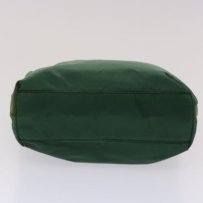 Prada Hand Bag Nylon Green  yb268