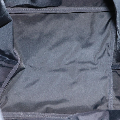 BURBERRY Nova Check Blue Label Tote Bag Nylon Beige Black Auth yb583