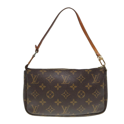 LOUIS VUITTON Monogram Pochette Accessoires Pouch M51980 LV Auth yb657