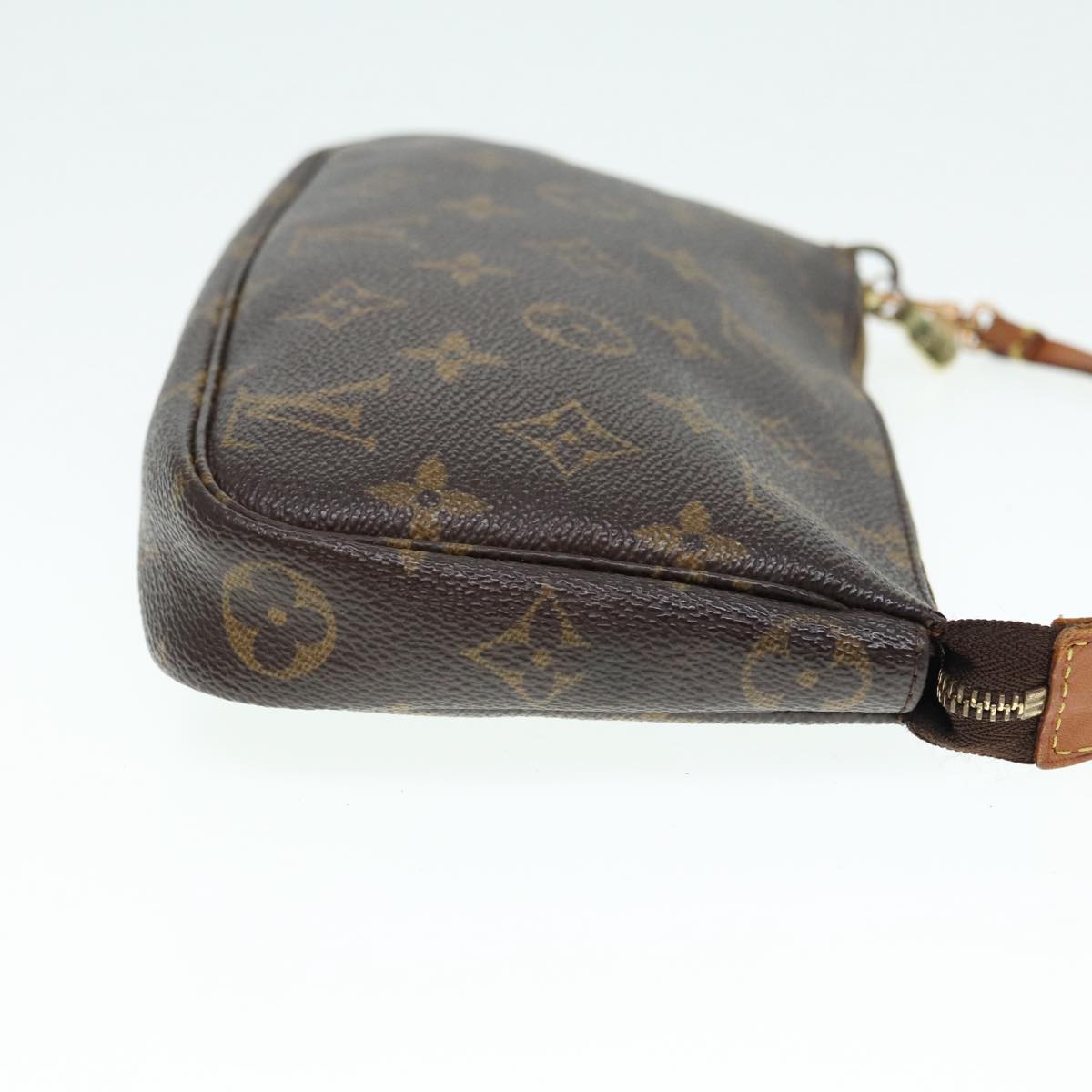 LOUIS VUITTON Monogram Pochette Accessoires Pouch M51980 LV Auth yb657