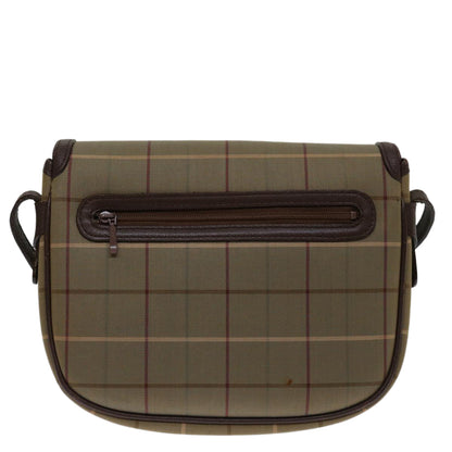 BurberrySs Nova Check Shoulder Bag Canvas Beige Auth yk11355
