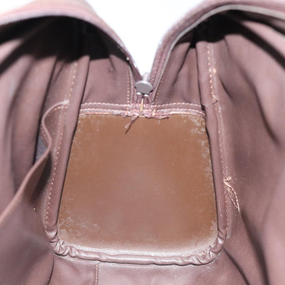 BURBERRYSs Nova Check Hand Bag Canvas Beige Auth yk12280