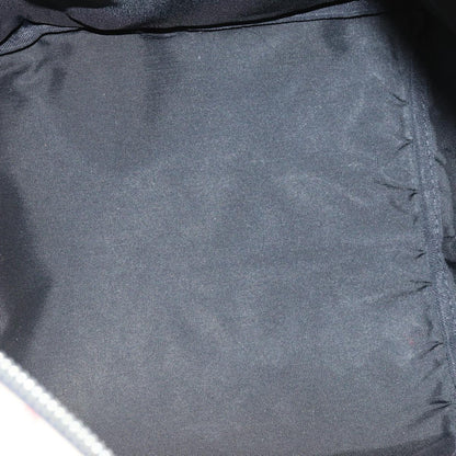BurberrySs Nova Check Blue Label Tote Bag Nylon Black Auth yk12675