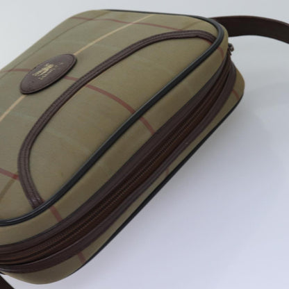 BURBERRYSs Nova Check Shoulder Bag Canvas Beige Auth yk12733