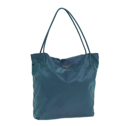 PRADA Tote Bag Nylon Blue Auth yk13430