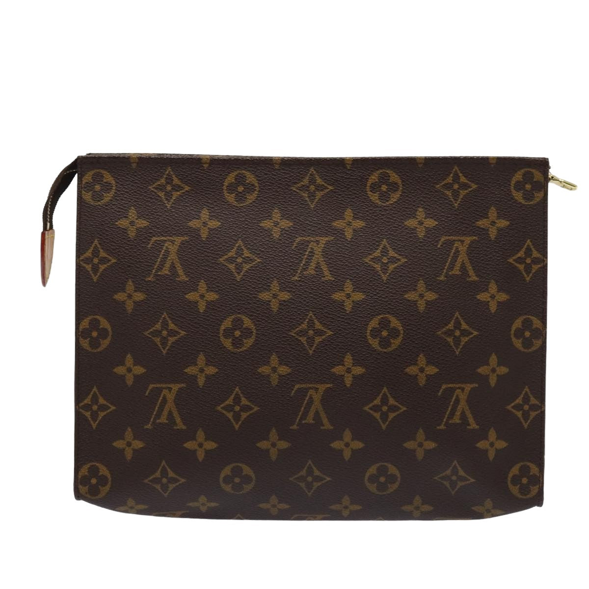 LOUIS VUITTON Monogram Poche Toilette 26 Pouch M47542 LV Auth yk13509