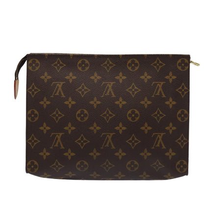 LOUIS VUITTON Monogram Poche Toilette 26 Pouch M47542 LV Auth yk13509