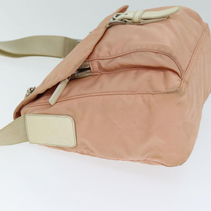 PRADA Shoulder Bag Nylon Pink Auth yk13570