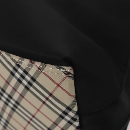 BURBERRY Hand Bag Nylon Black Auth yk13647