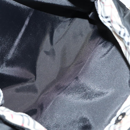 BURBERRY Hand Bag Nylon Black Auth yk13647