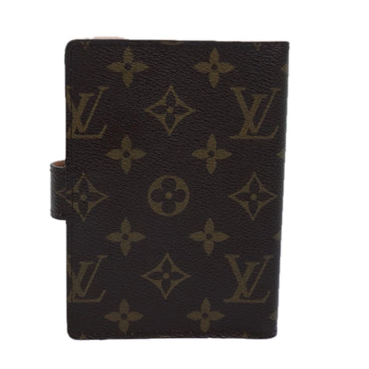 LOUIS VUITTON Monogram Agenda Koala PM Day Planner Cover R21013 LV Auth yk13675
