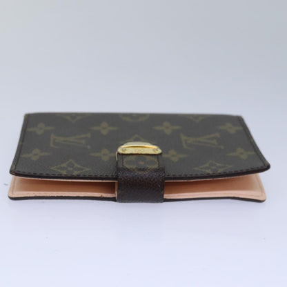 LOUIS VUITTON Monogram Agenda Koala PM Day Planner Cover R21013 LV Auth yk13675