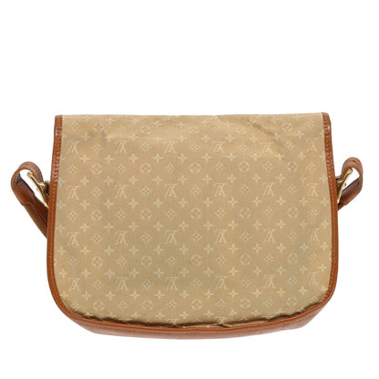 LOUIS VUITTON Monogram Mini Belanger Shoulder Bag Beige M92674 LV Auth yk13687