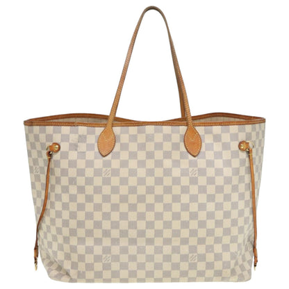LOUIS VUITTON Damier Azur Neverfull GM Tote Bag N41360 LV Auth yk13830