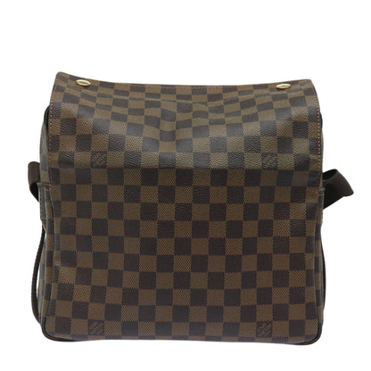 LOUIS VUITTON Damier Ebene Naviglio Shoulder Bag N45255 LV Auth yk13865