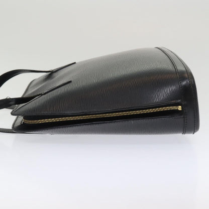 LOUIS VUITTON Epi Lussac Shoulder Bag Black M52282 LV Auth yk13893