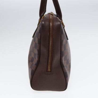 LOUIS VUITTON Damier Ebene Brera Hand Bag N51150 LV Auth yk14329
