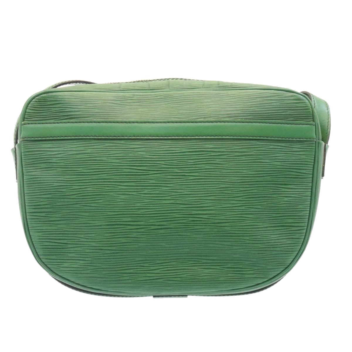LOUIS VUITTON Epi June Feuille Shoulder Bag Green M52154 LV yk3239