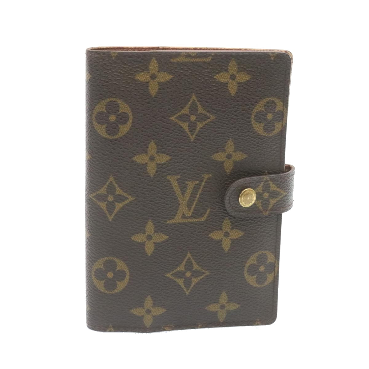 LOUIS VUITTON Monogram Agenda PM Day Planner Cover R20005 LV  yk3439