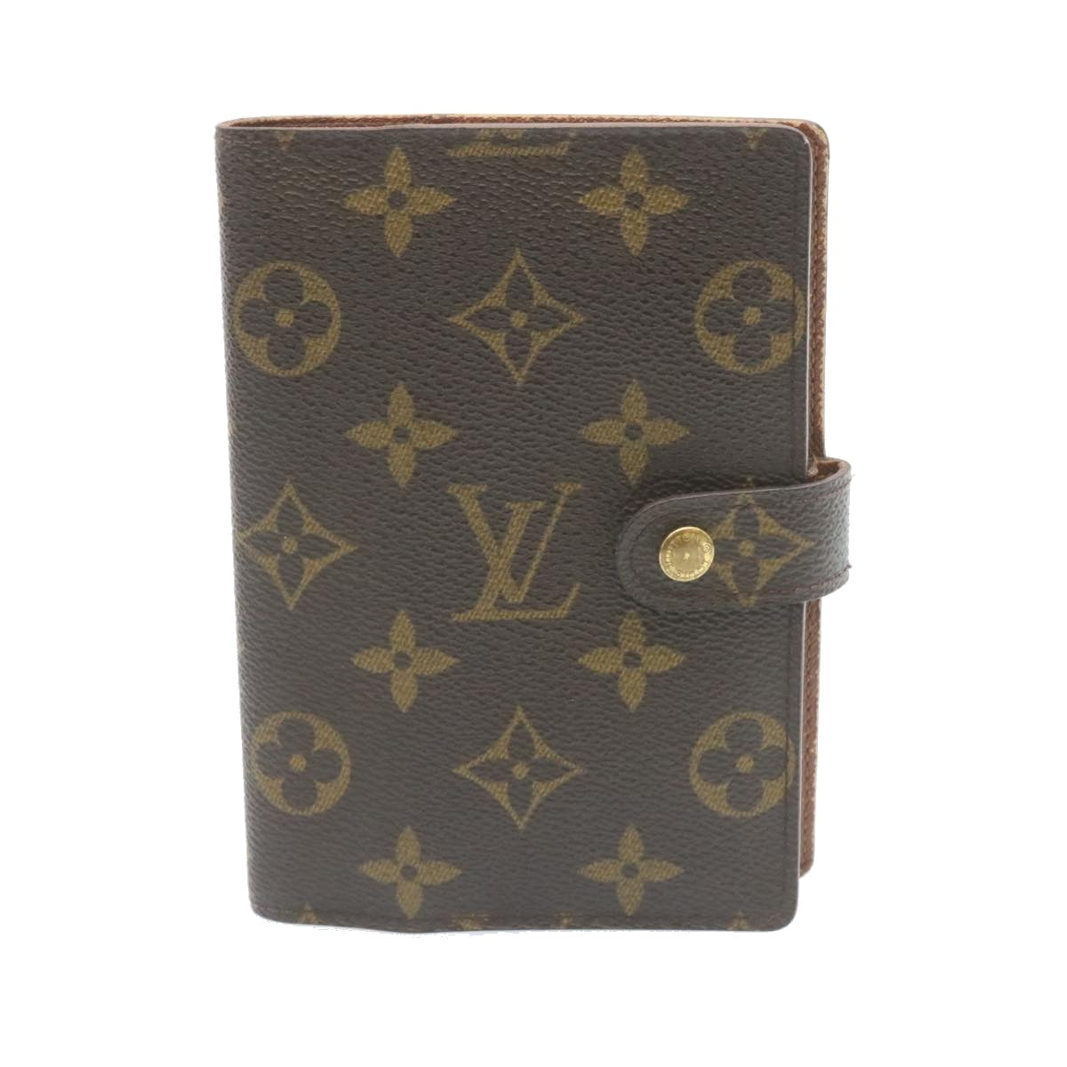 LOUIS VUITTON Monogram Agenda PM Day Planner Cover R20005 LV  yk3439