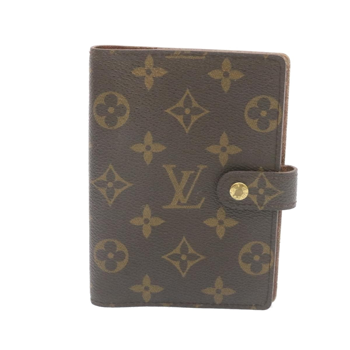 LOUIS VUITTON Monogram Agenda PM Day Planner Cover R20005 LV  yk3444
