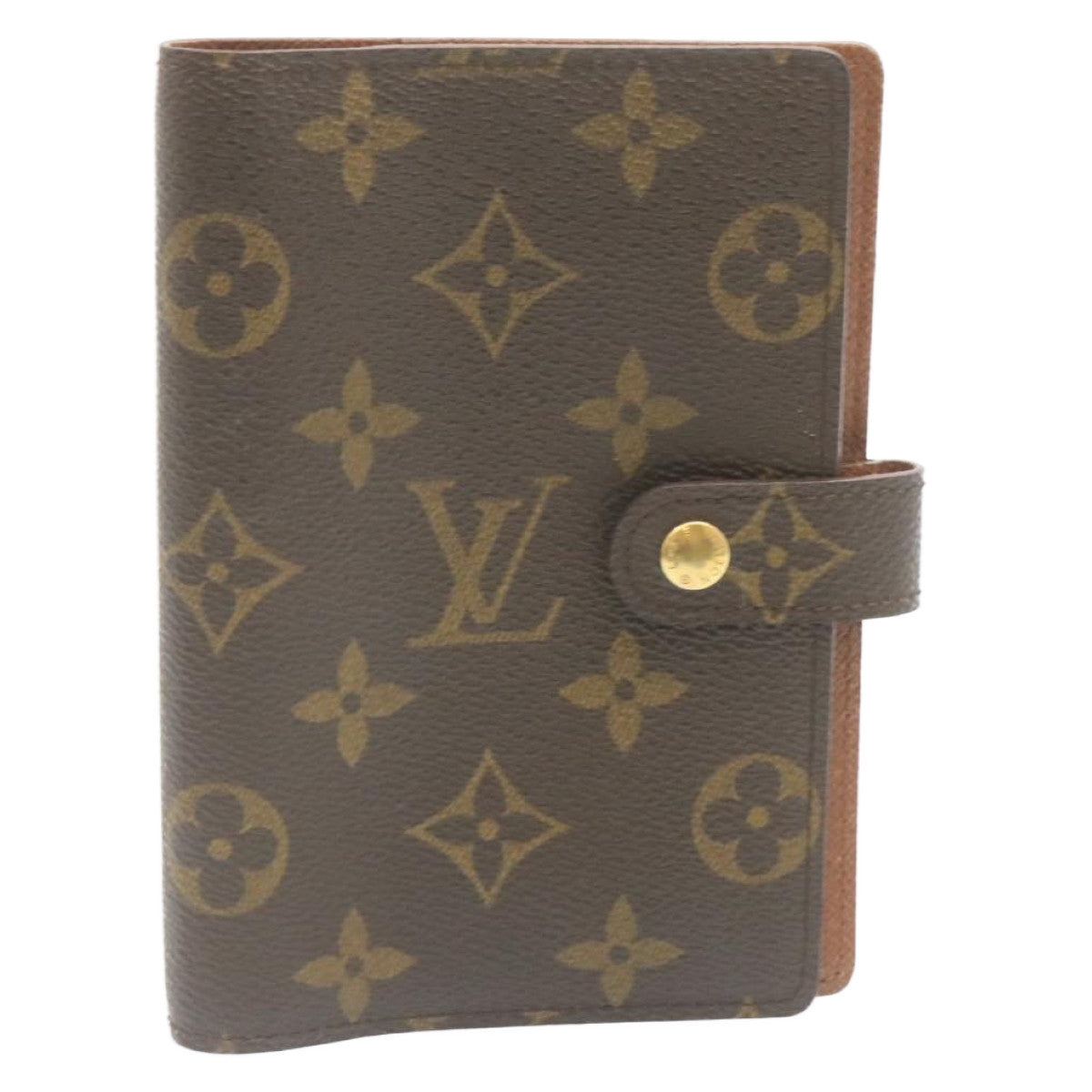 LOUIS VUITTON Monogram Agenda PM Day Planner Cover R20005 LV yk3598