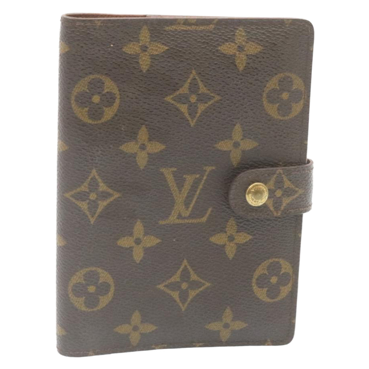 LOUIS VUITTON Monogram Agenda PM Day Planner Cover R20005 LV yk3709