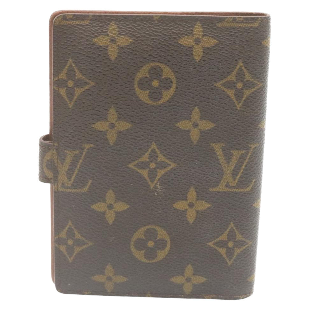 LOUIS VUITTON Monogram Agenda PM Day Planner Cover R20005 LV yk3709