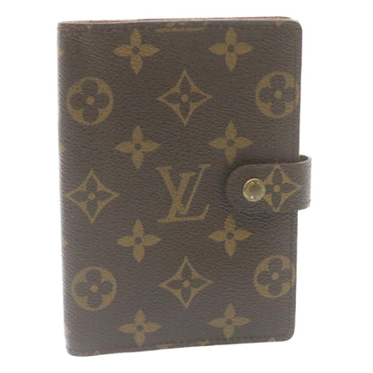 LOUIS VUITTON Monogram Agenda PM Day Planner Cover R20005 LV yk3946