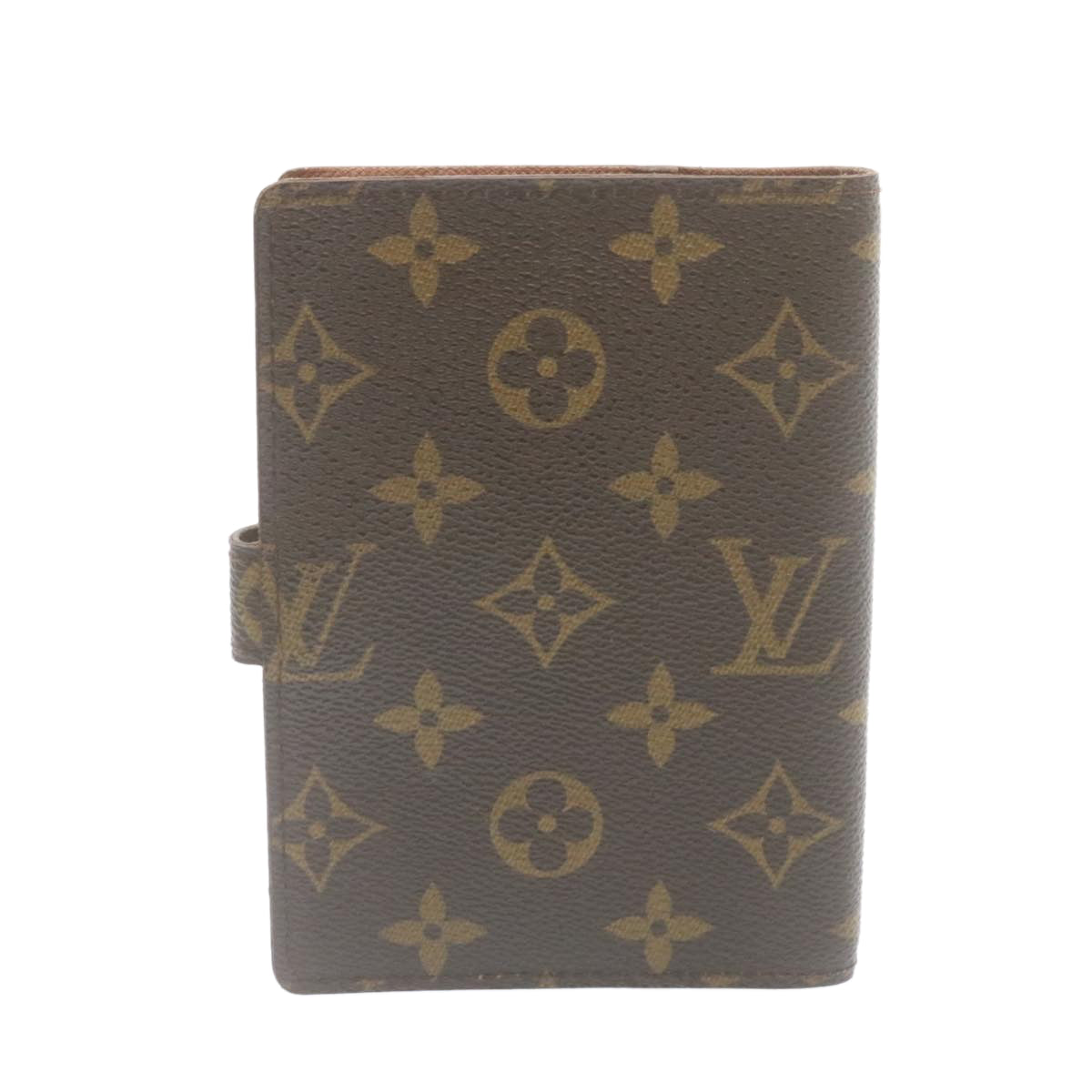 LOUIS VUITTON Monogram Agenda PM Day Planner Cover R20005 LV yk3946